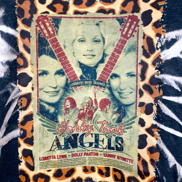 Bella + Canvas Honky Tonk Angels Graphic T-Shirt - Picture 3 of 6